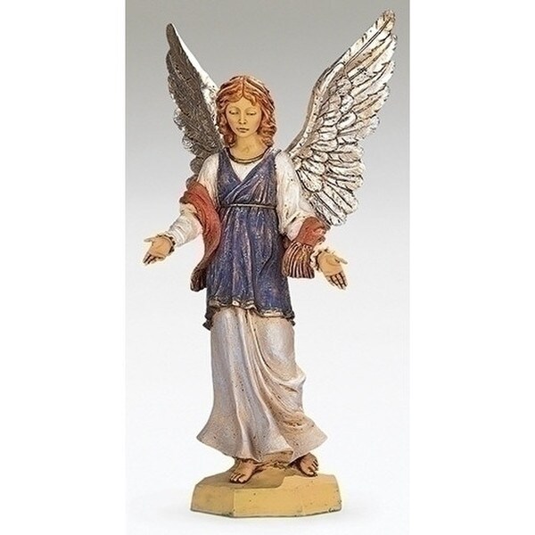 Angel Standing Fontanini Sculpture Fine Art Nativities Itlay Italian Statue